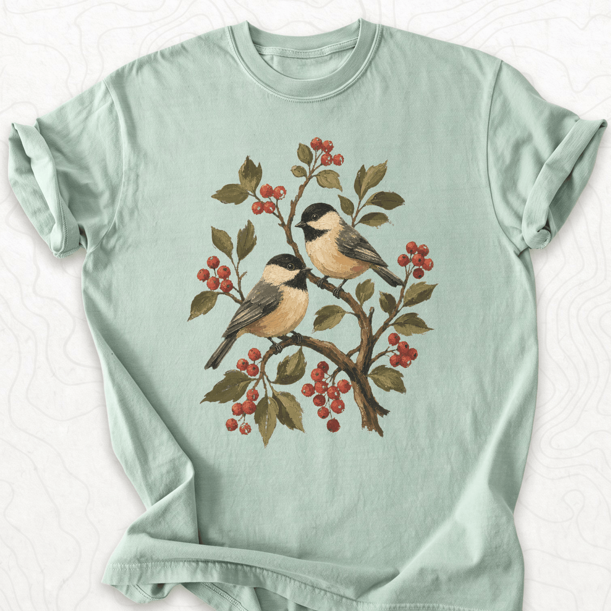 Chickadee Pair T-shirt