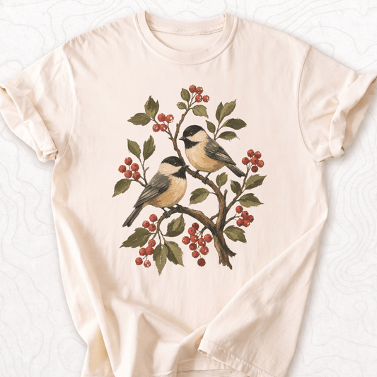 Chickadee Pair T-shirt