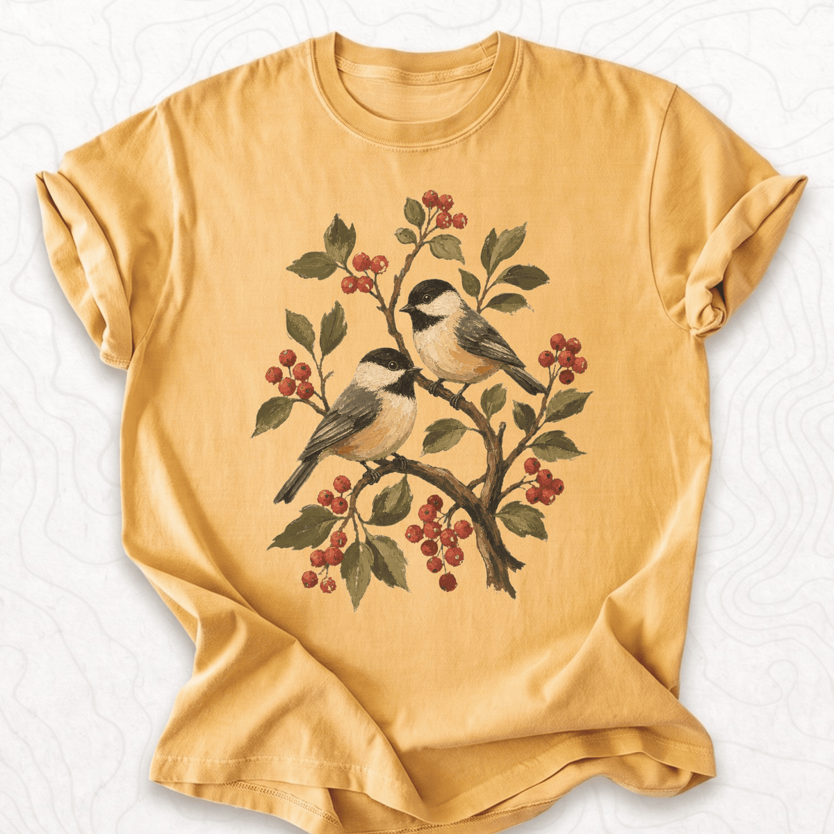 Chickadee Pair T-shirt