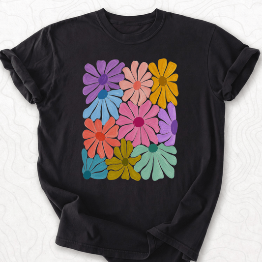 Colorful Daisy Bouquet T-shirt