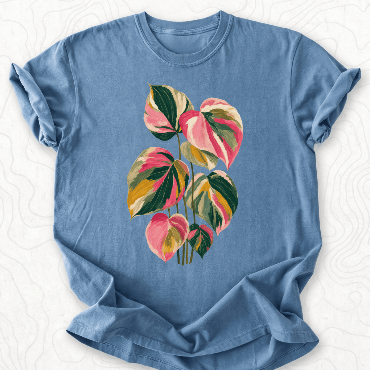 Colorful Tropical Leaves T-shirt