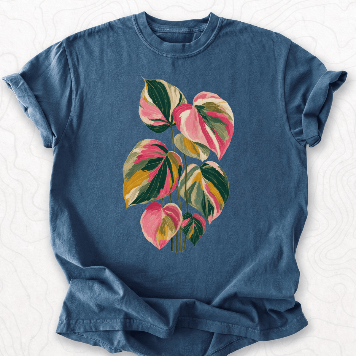 Colorful Tropical Leaves T-shirt