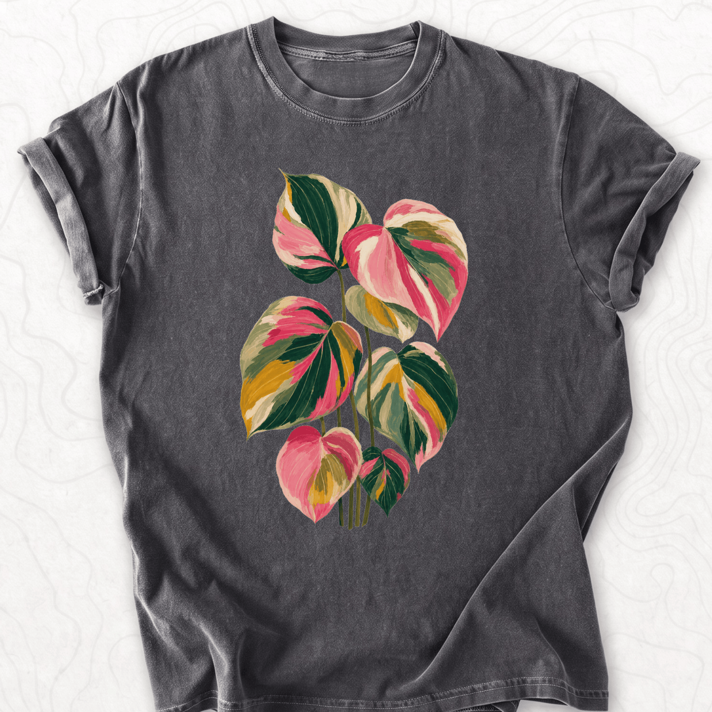 Colorful Tropical Leaves T-shirt