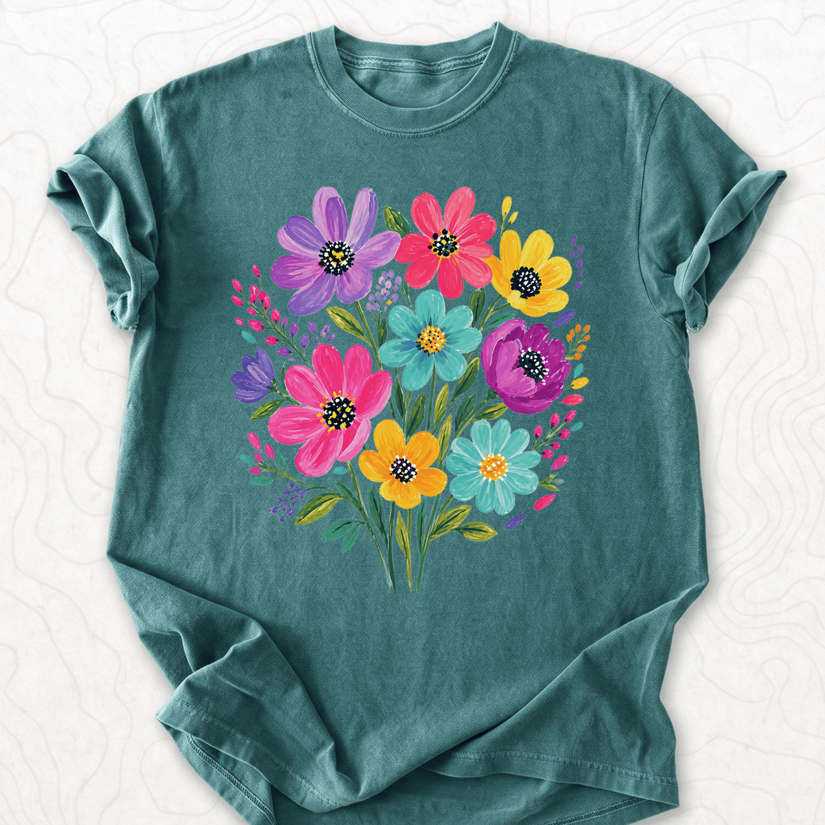 Colorful Wildflowers T-shirt