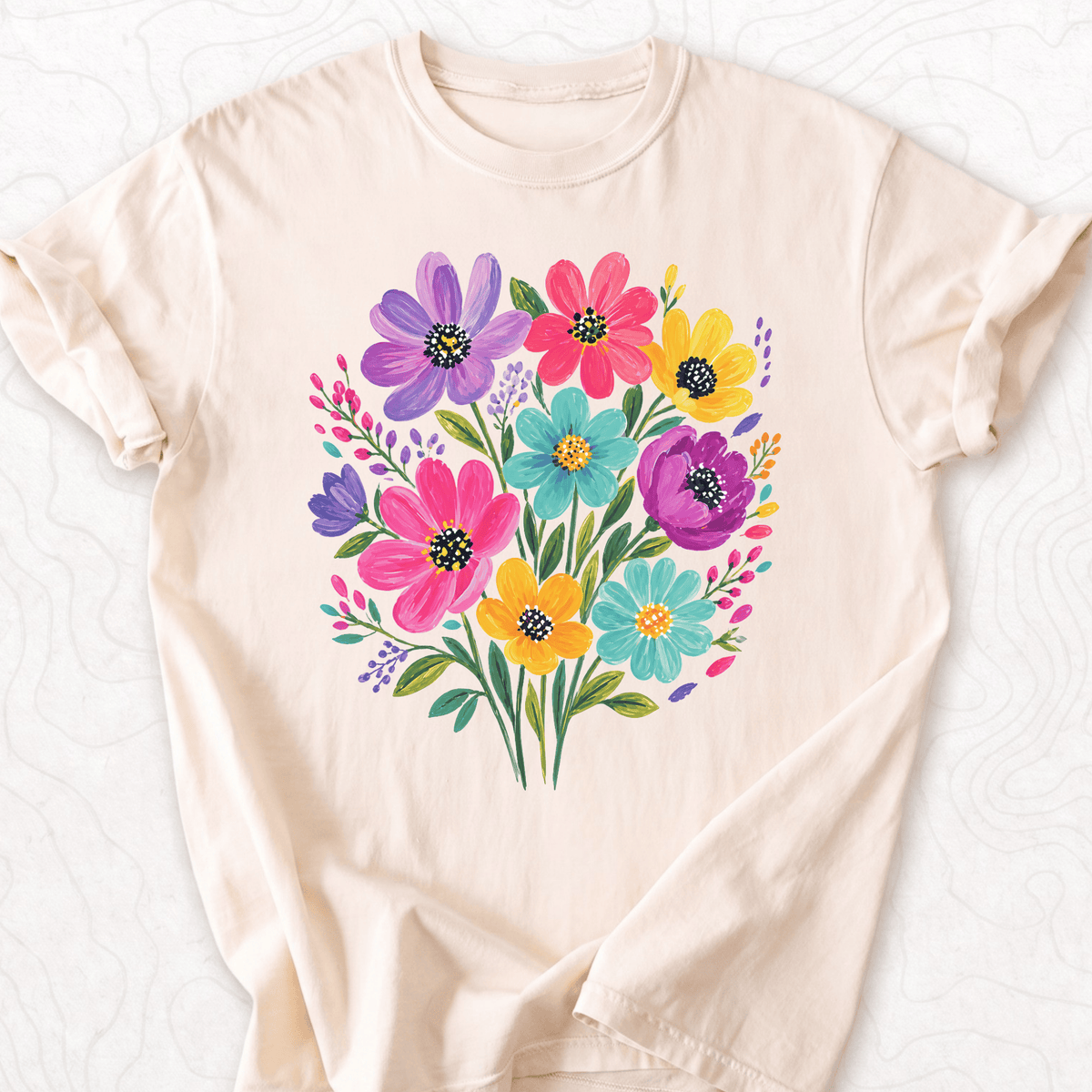 Colorful Wildflowers T-shirt