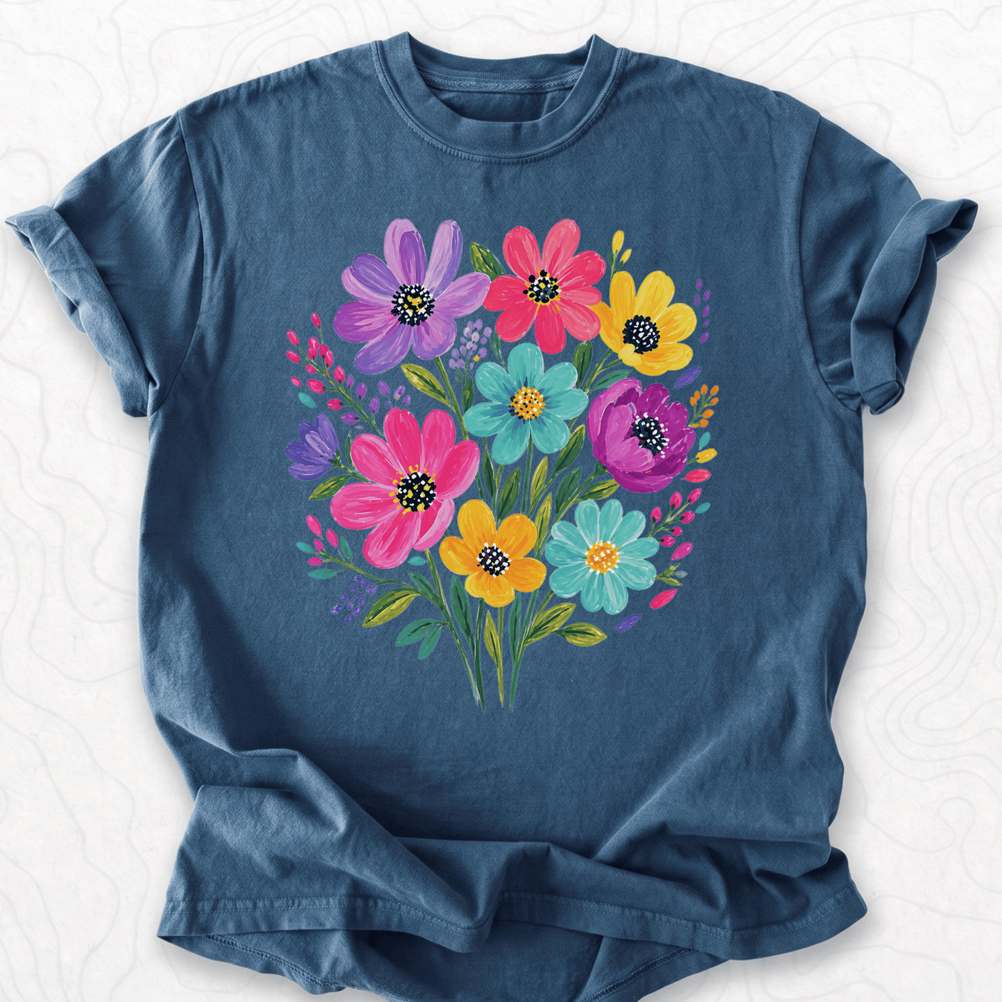 Colorful Wildflowers T-shirt