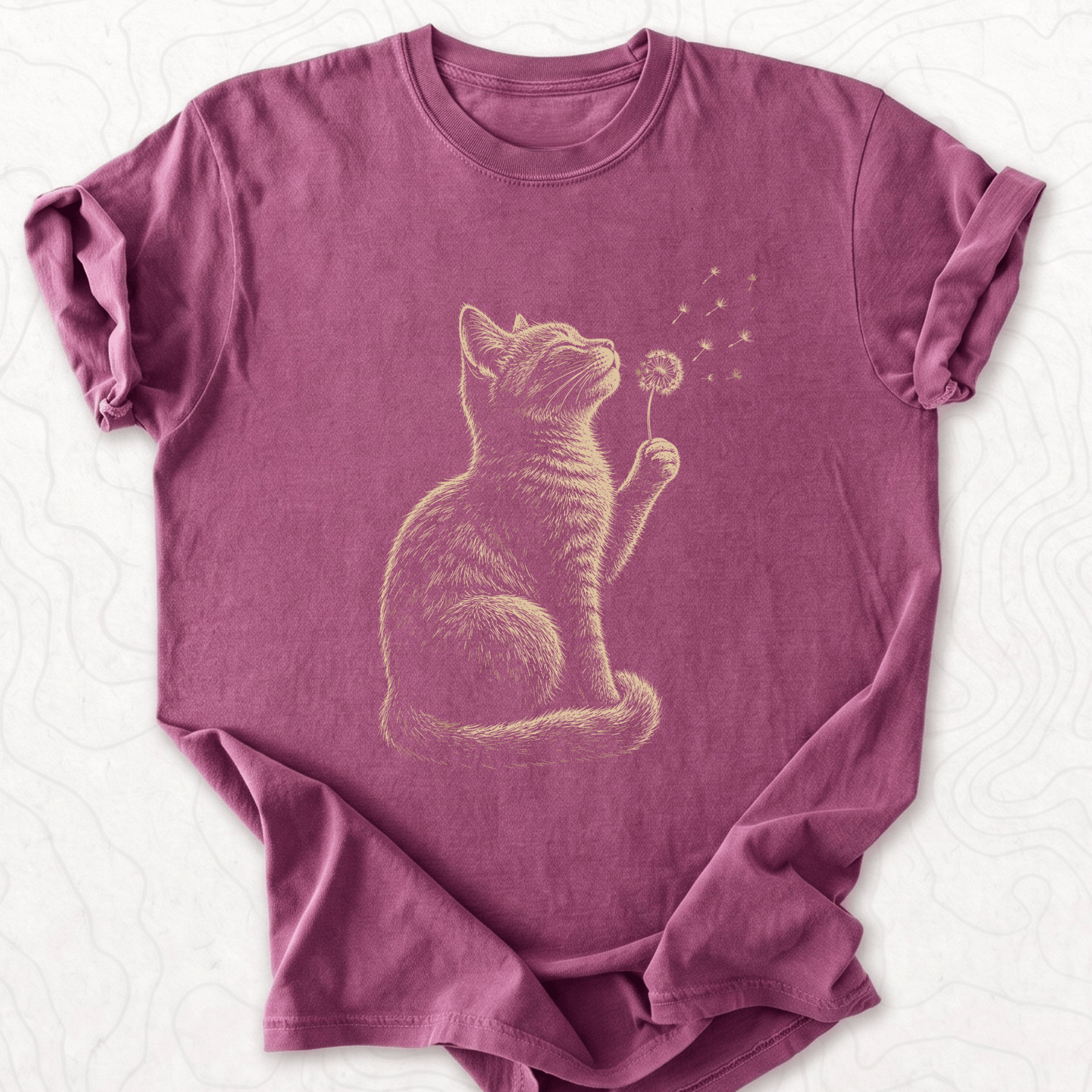 Dandelion Cat T-shirt