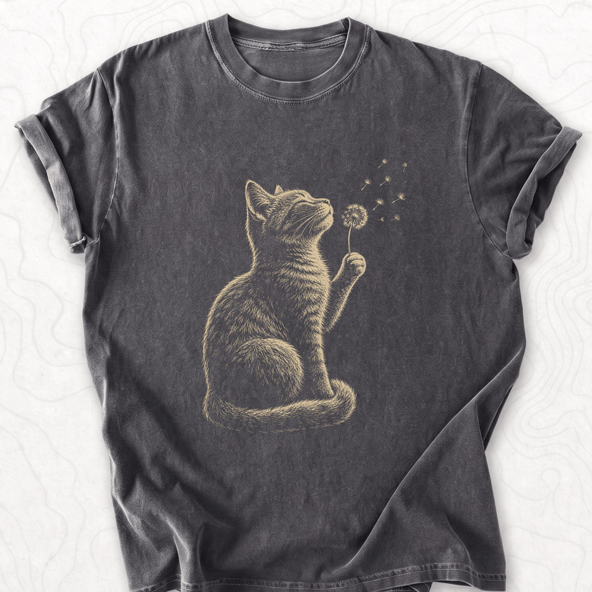 Dandelion Cat T-shirt