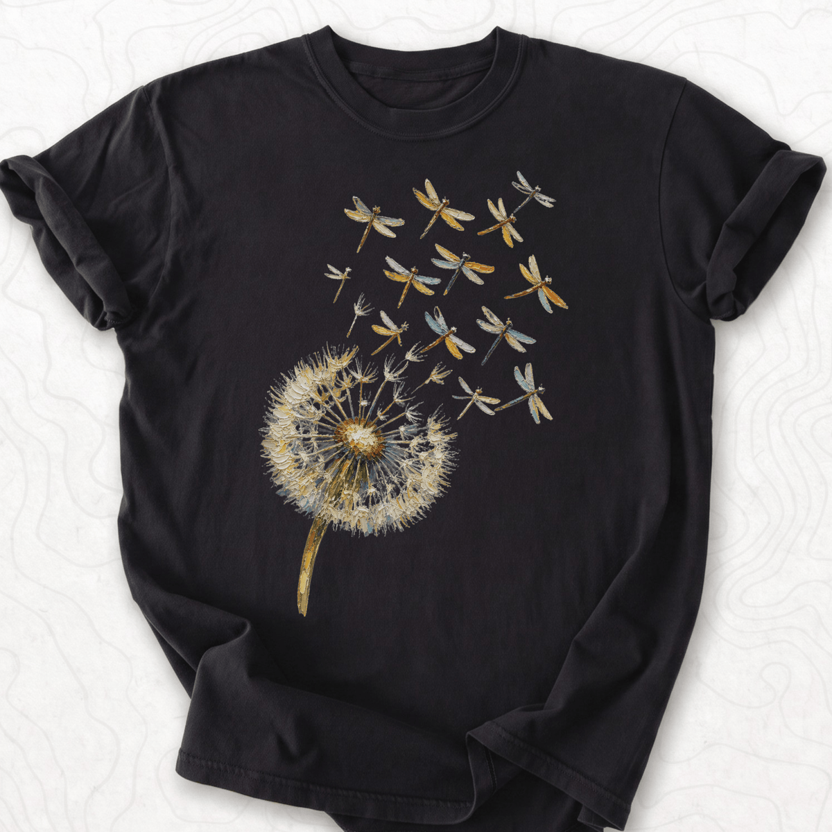 Dandelion Dragonflies T-shirt