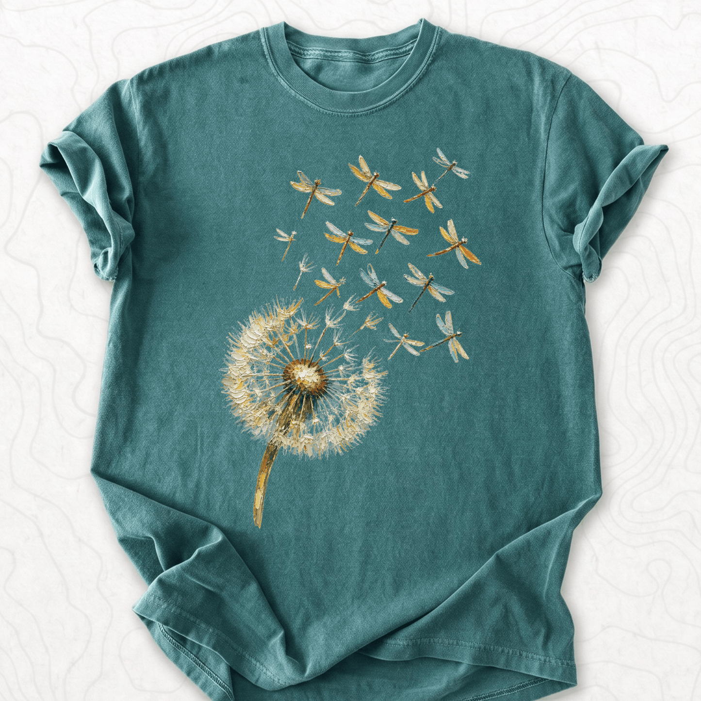Dandelion Dragonflies T-shirt