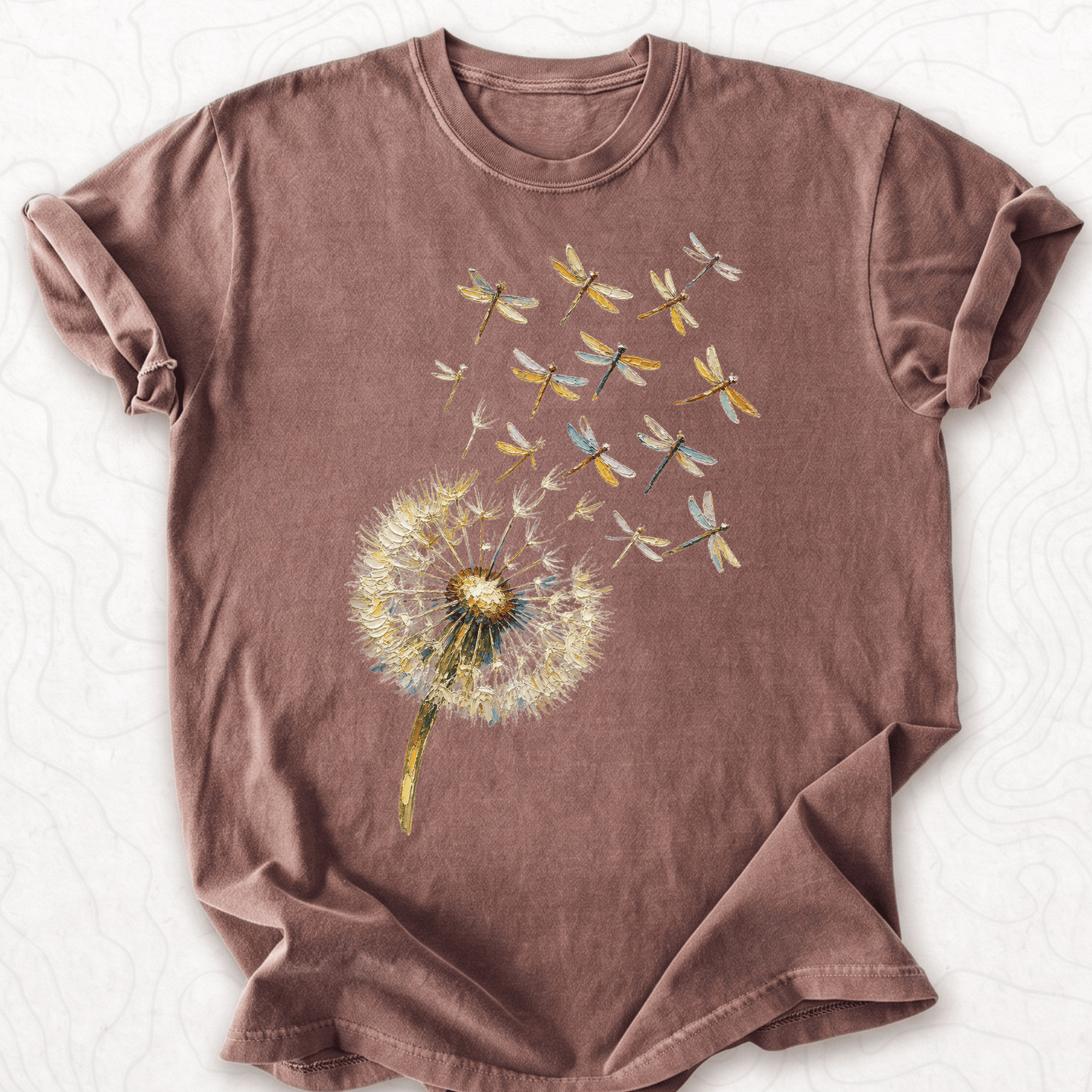 Dandelion Dragonflies T-shirt