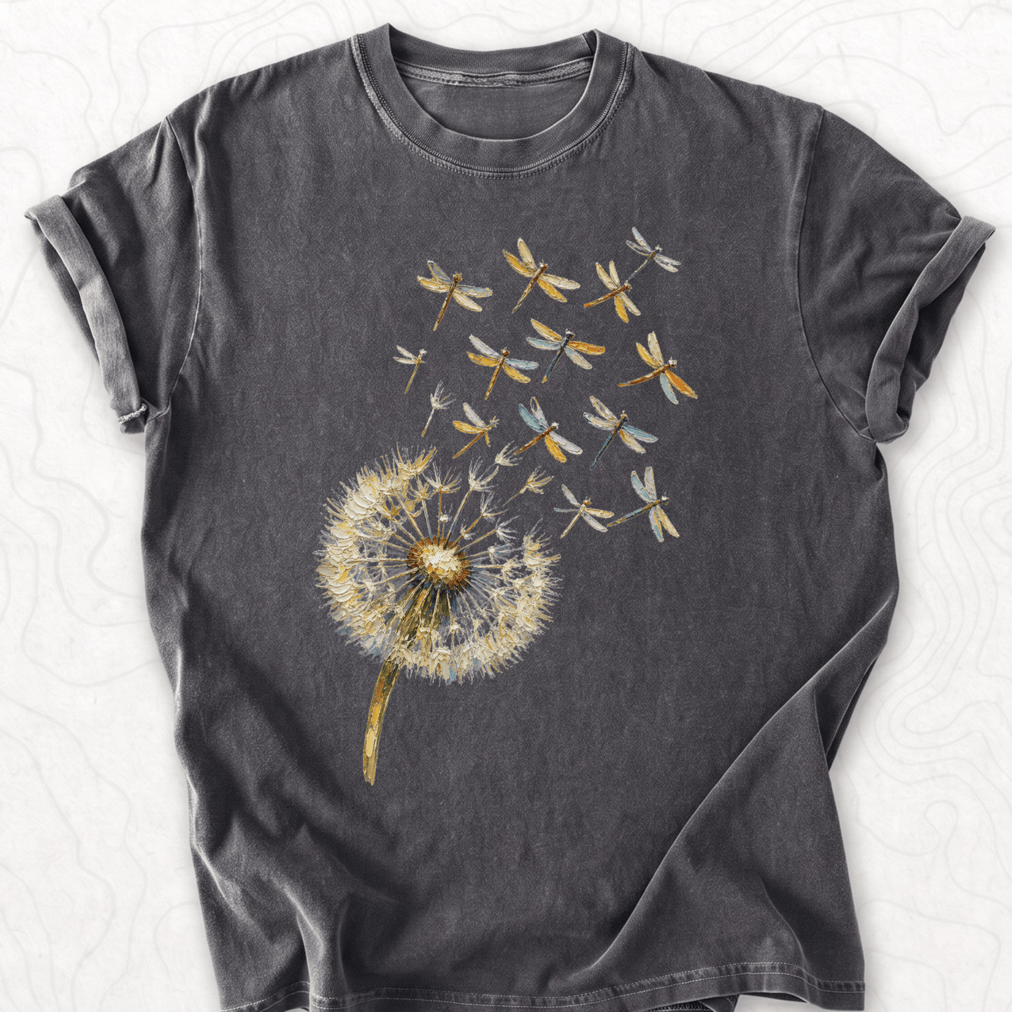 Dandelion Dragonflies T-shirt