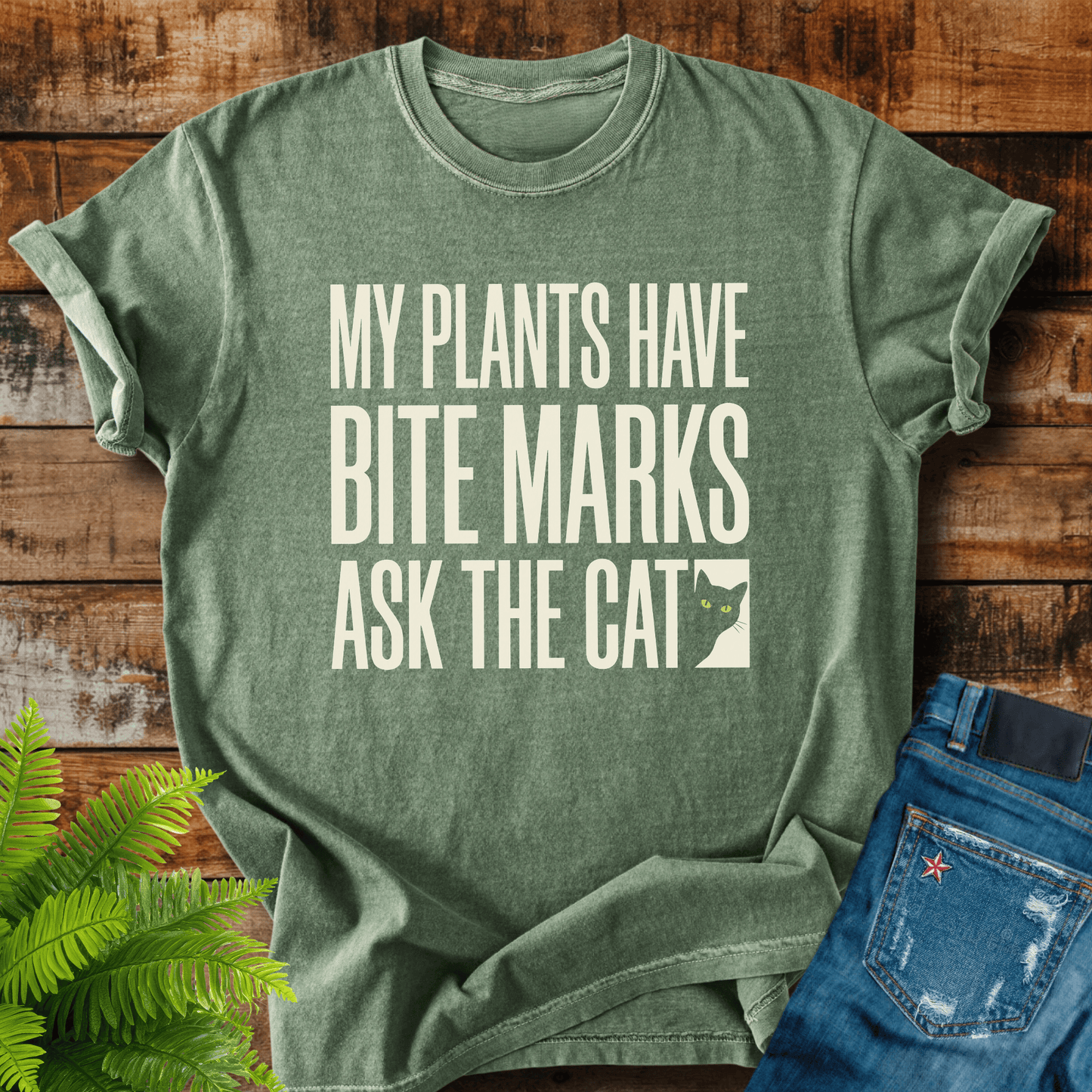Ask The Cat T-shirt