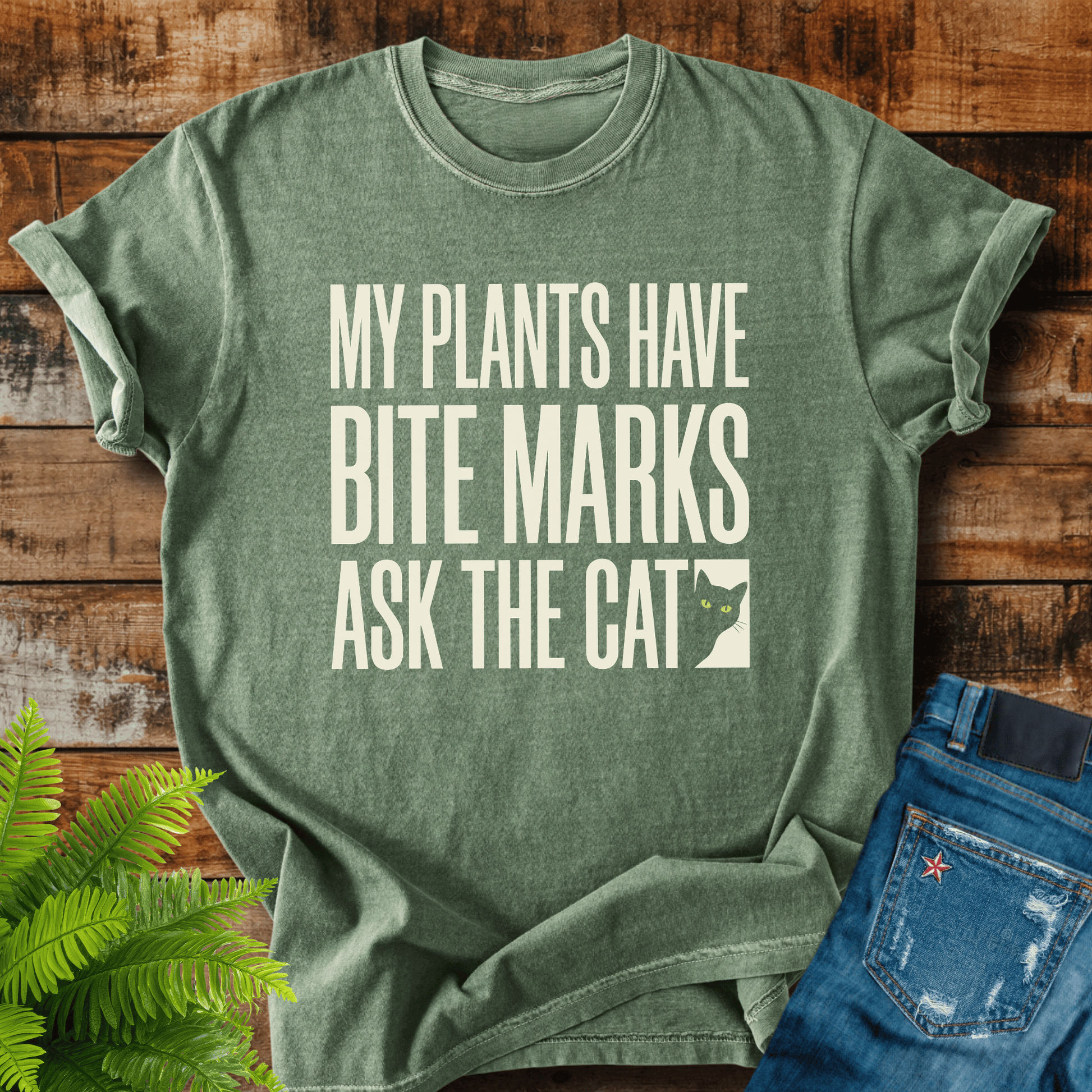 Ask The Cat T-shirt