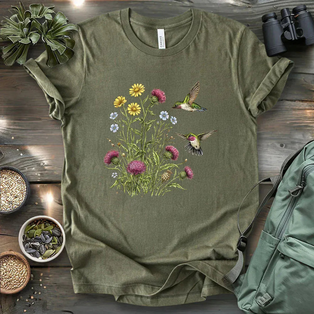 Attracted To Wildflowers T-shirt
