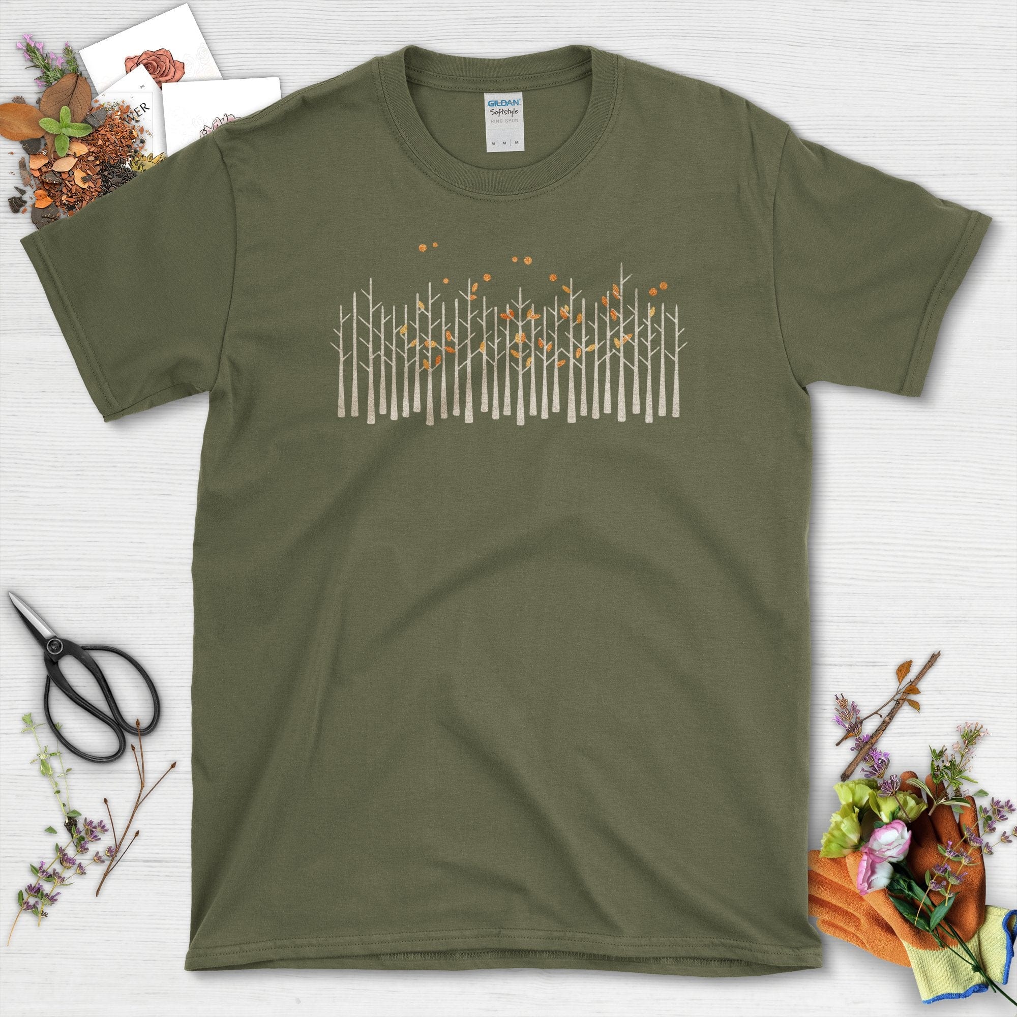 Autumn Leaves Forest T-Shirt