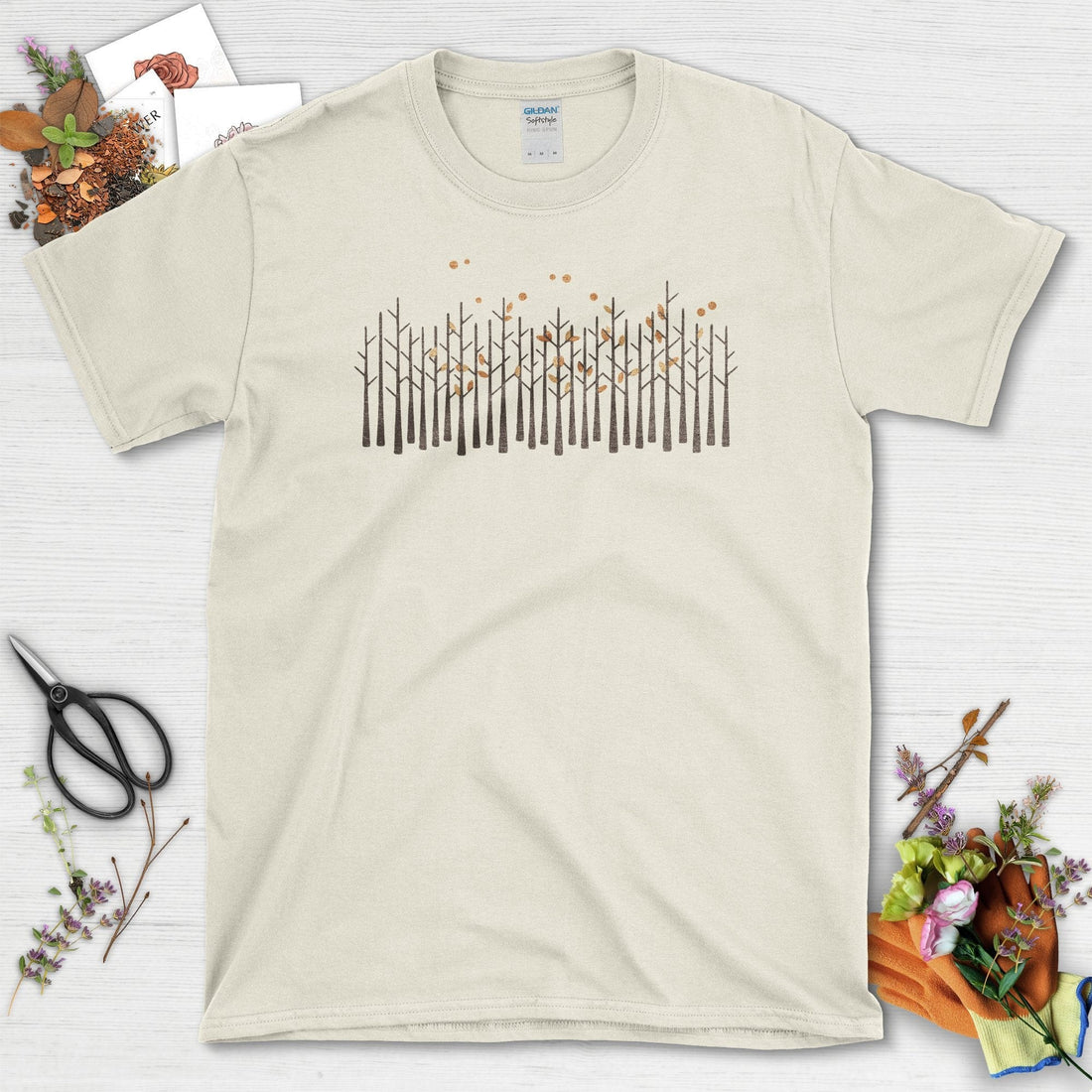 Autumn Leaves Forest T-Shirt