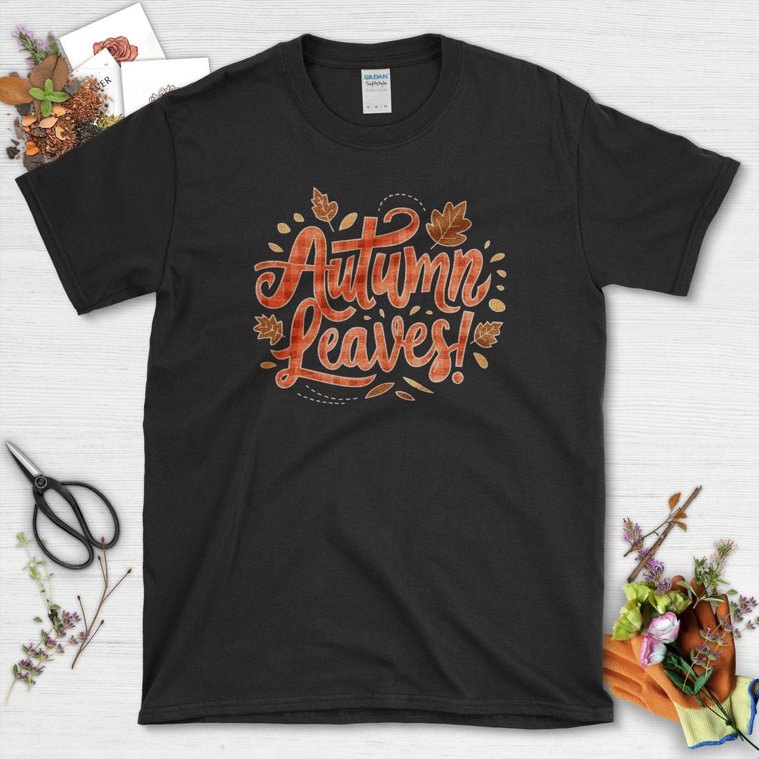 Autumn Leaves Garden-Inspired T-Shirt