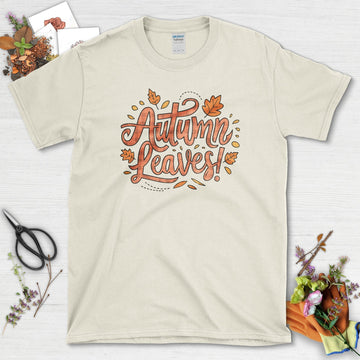Autumn Leaves Garden-Inspired T-Shirt
