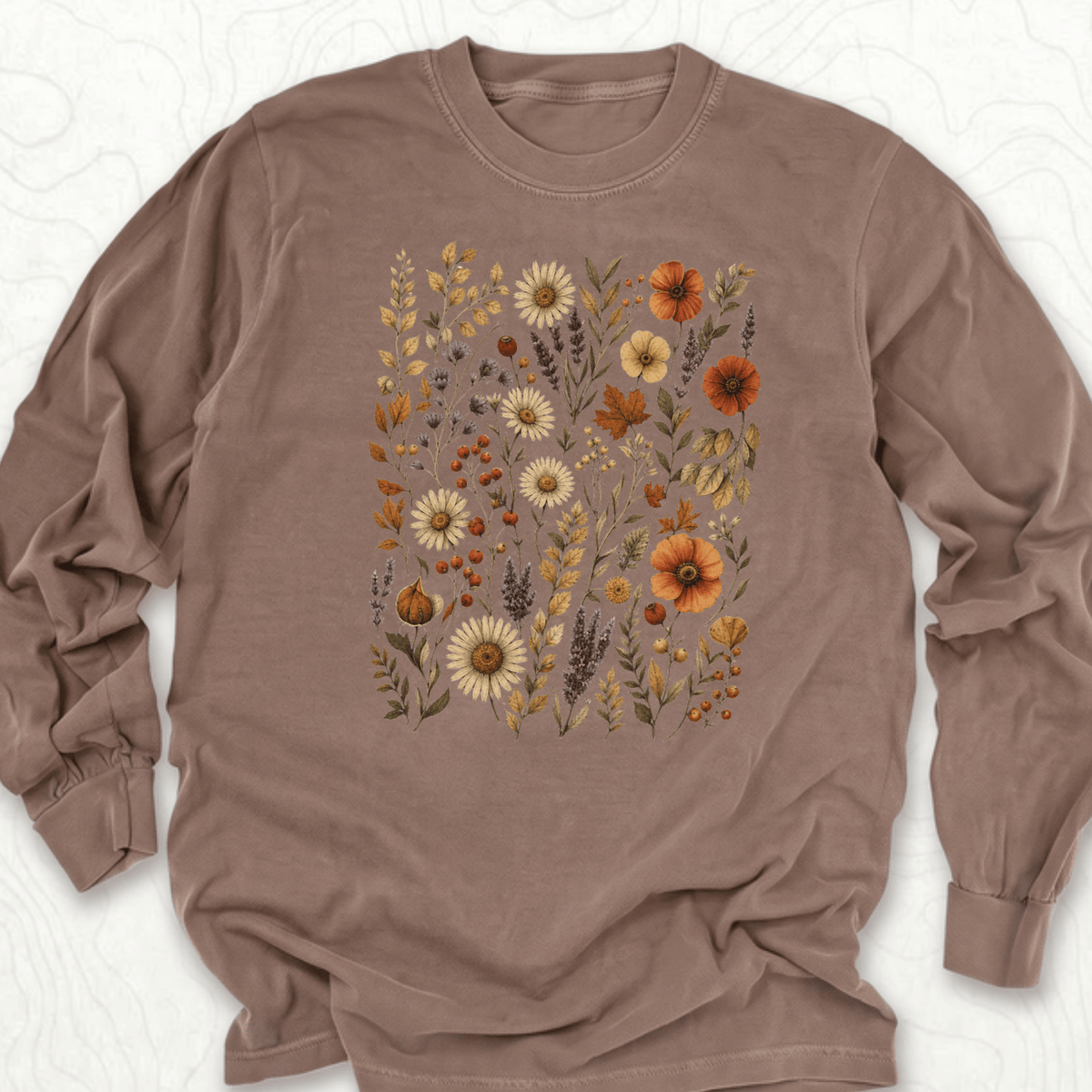 Autumn Wildflowers LS T-shirt
