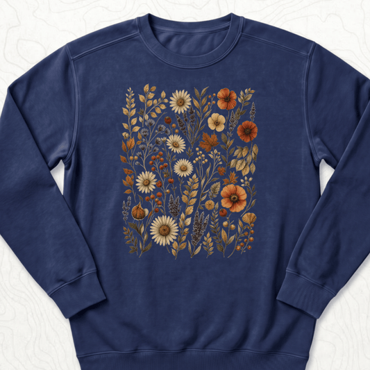 Autumn Wildflowers Sweatshirt