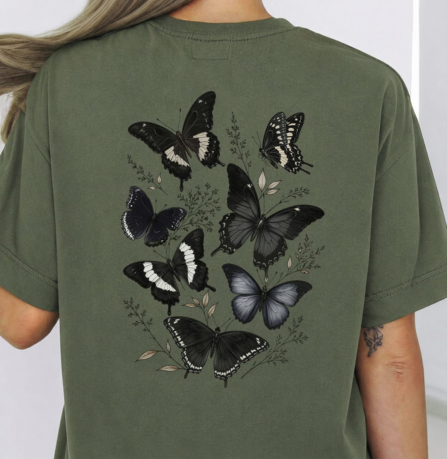 Black Butterfly T-Shirt