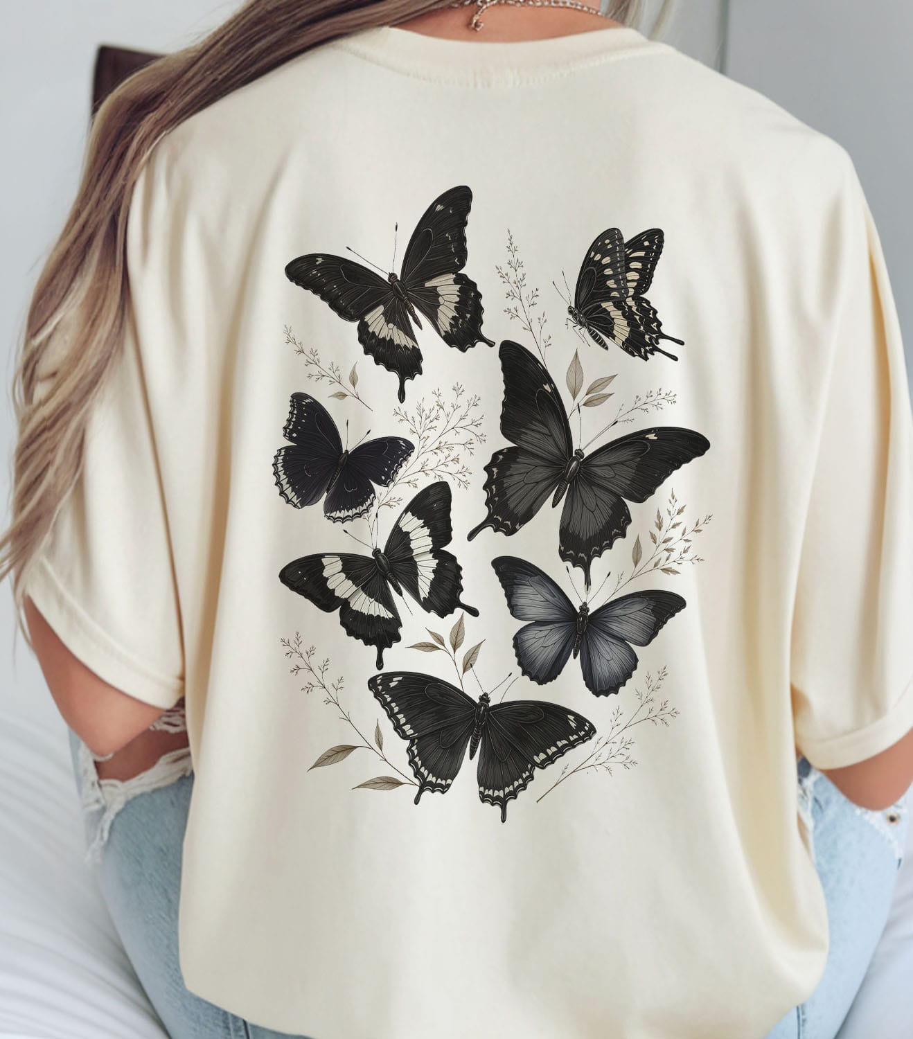 Black Butterfly T-Shirt