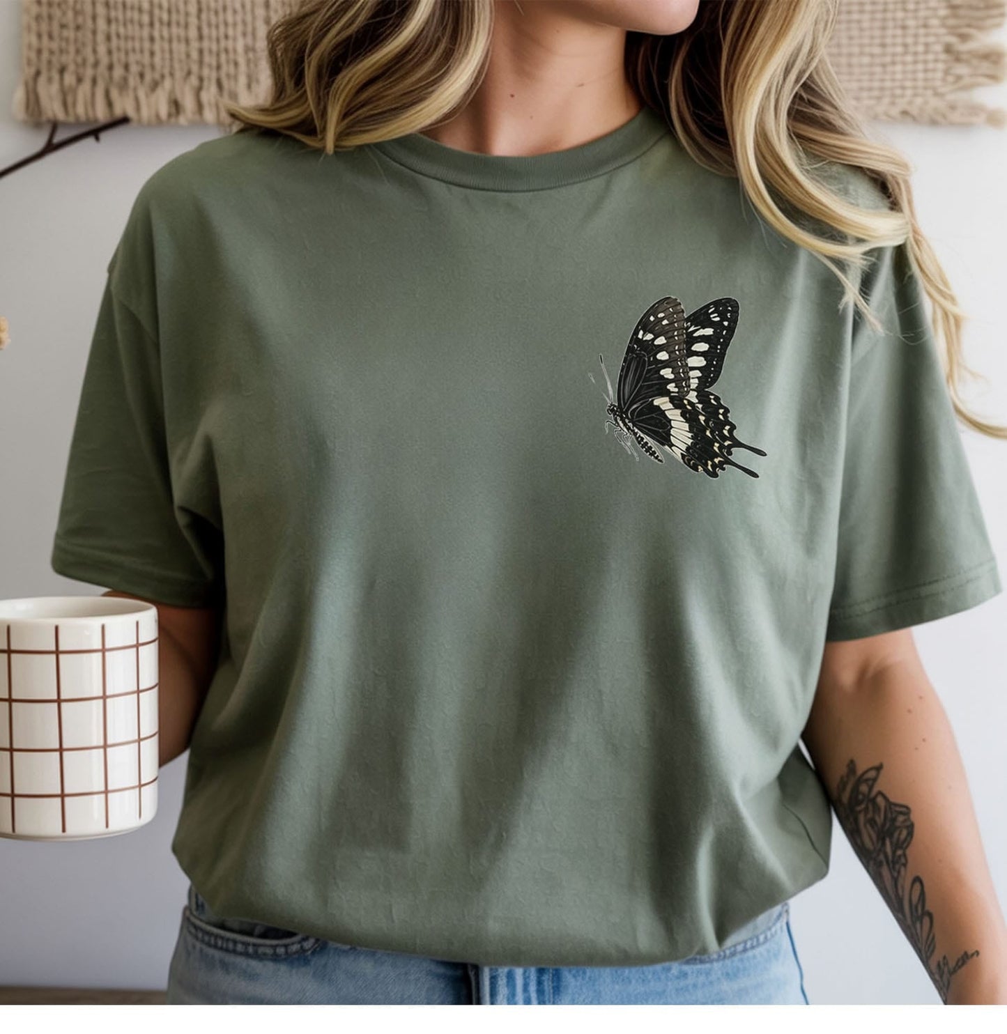 Black Butterfly T-Shirt