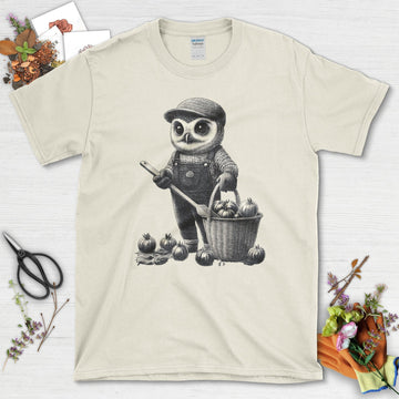 Barn Owl Gardener T-Shirt