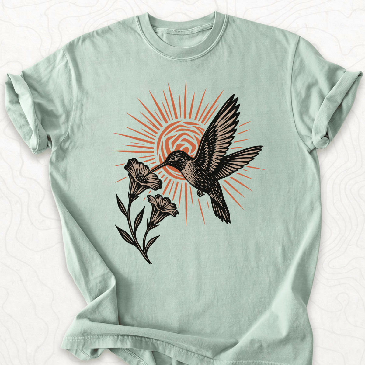 Hummingbird Bloom T-shirt