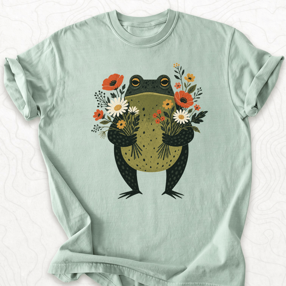 Flower Frog T-shirt