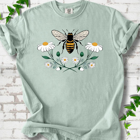 Bee and Flowers T-Shirt