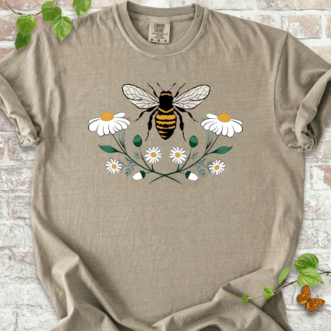 Bee and Flowers T-Shirt