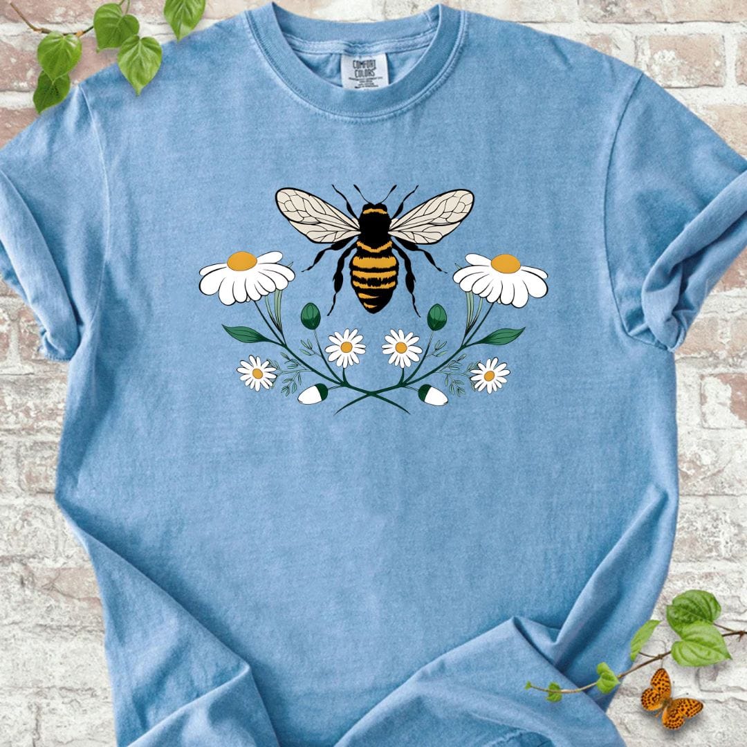 Bee and Flowers T-Shirt