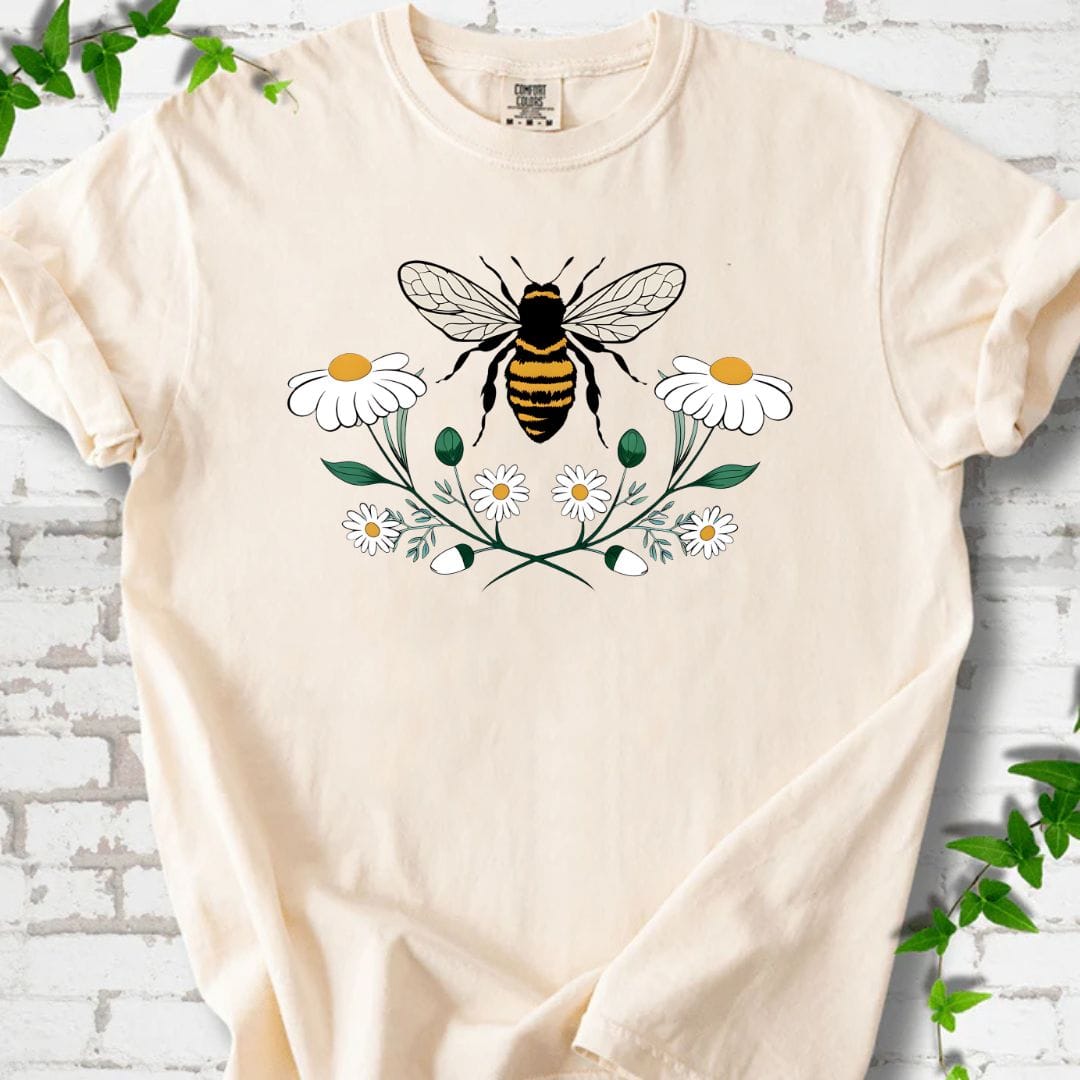 Bee and Flowers T-Shirt