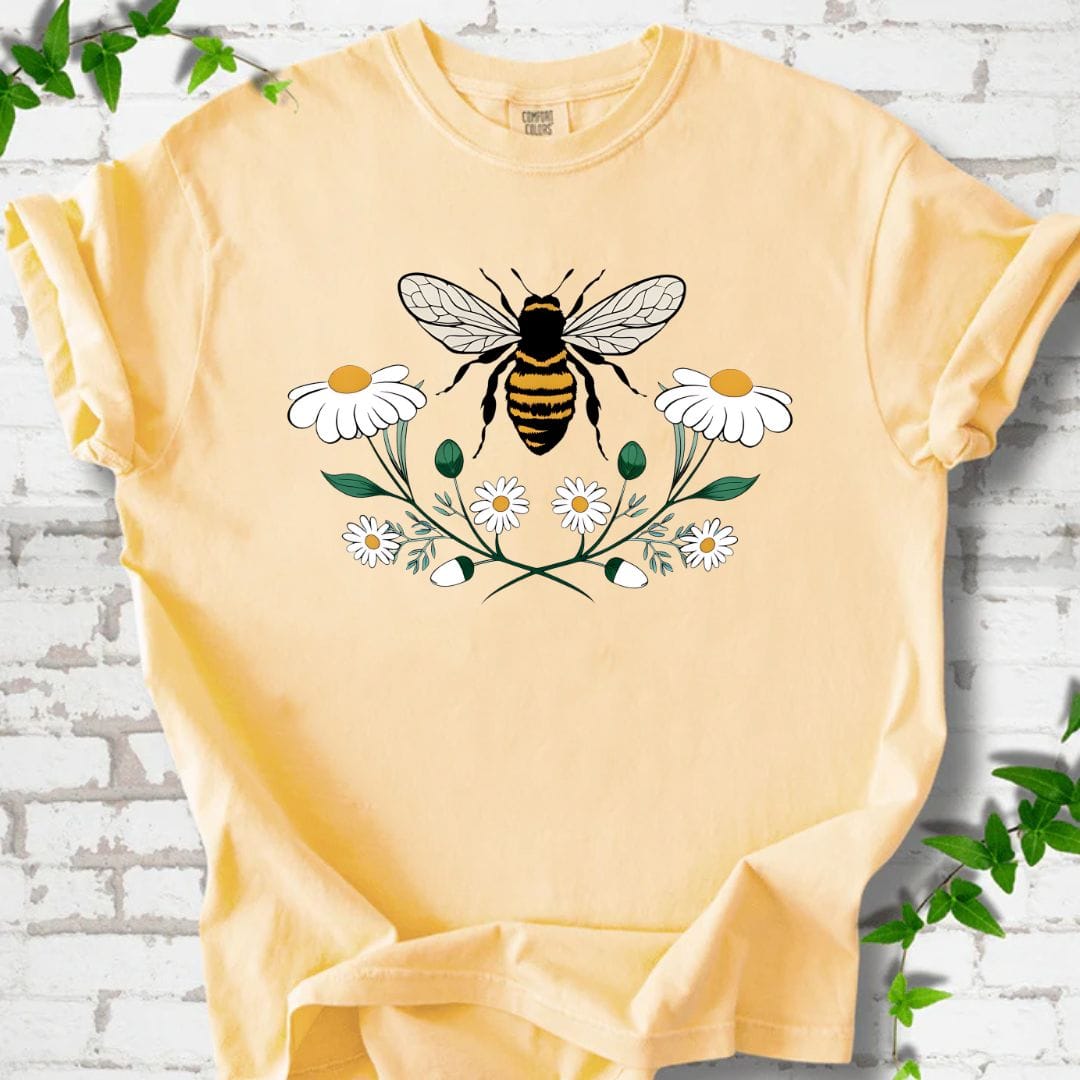 Bee and Flowers T-Shirt