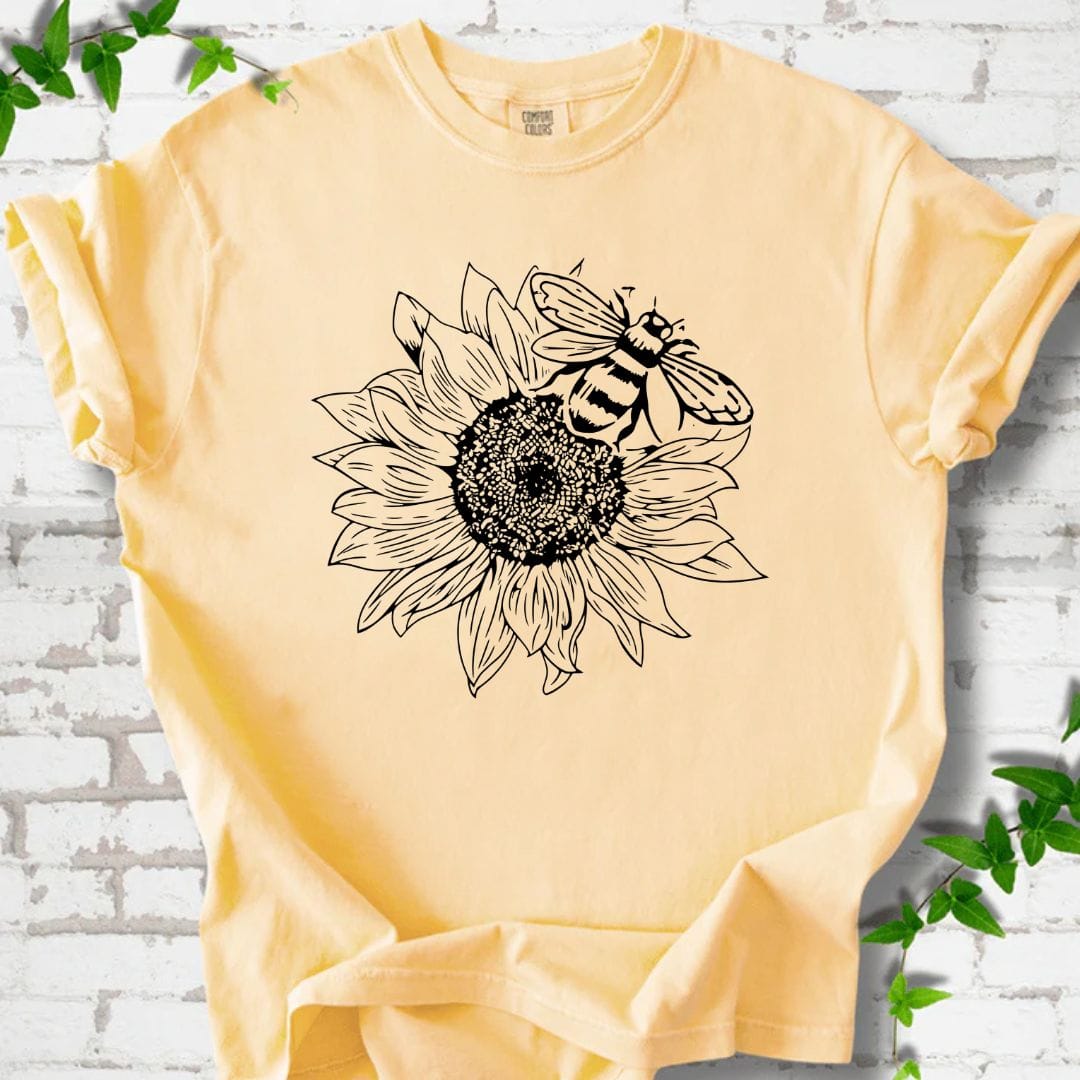 Bee and Sunflowers T-Shirt