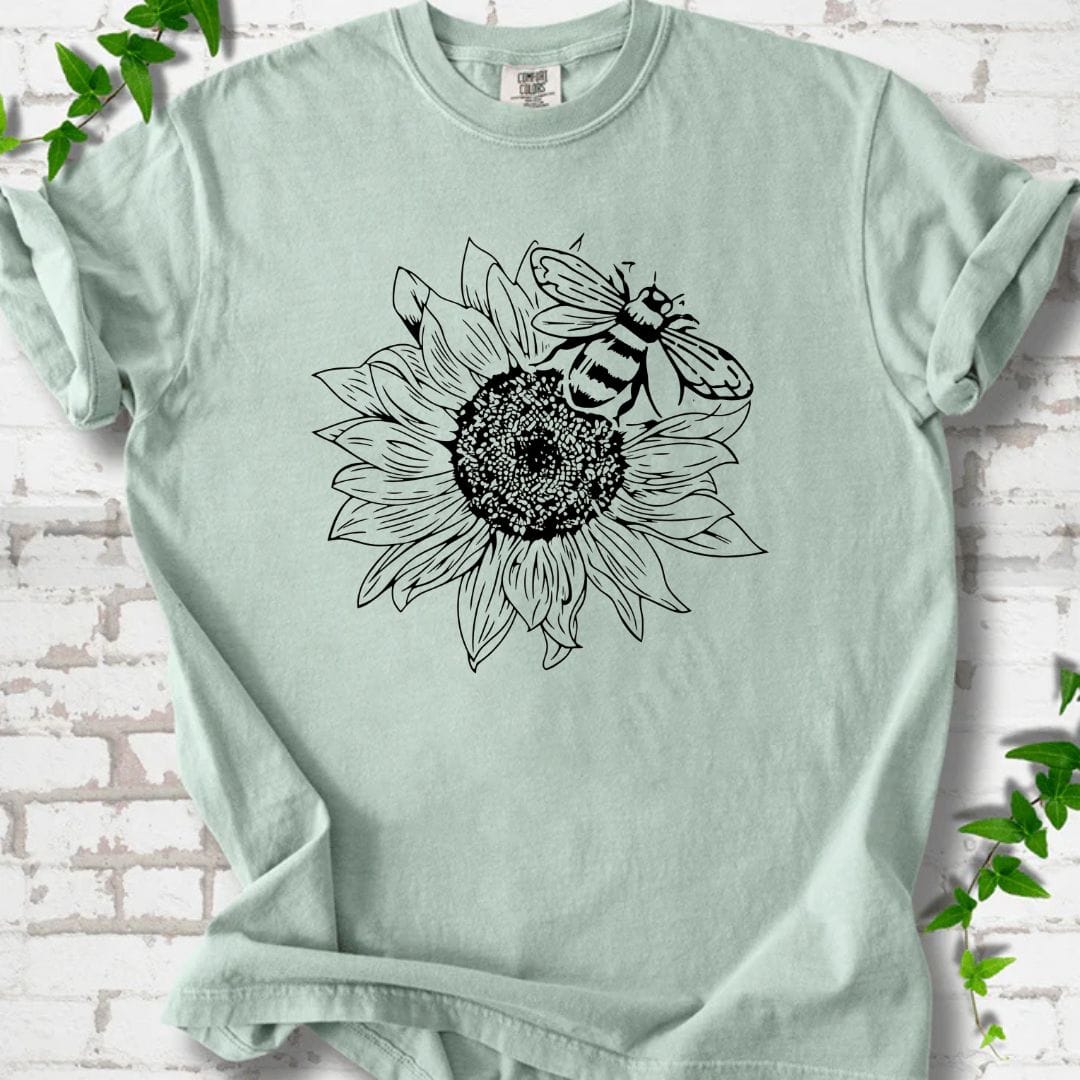 Bee and Sunflowers T-Shirt