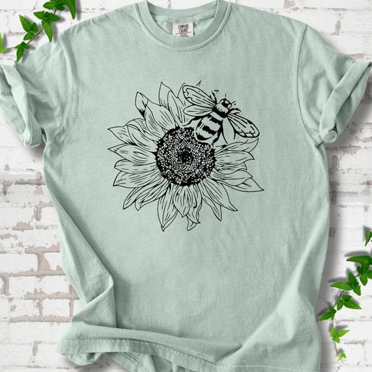 Bee and Sunflowers T-Shirt