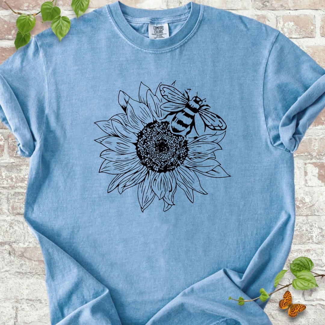 Bee and Sunflowers T-Shirt