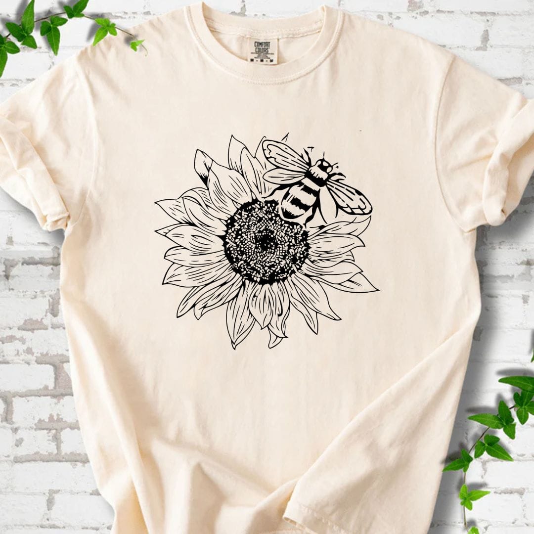 Bee and Sunflowers T-Shirt