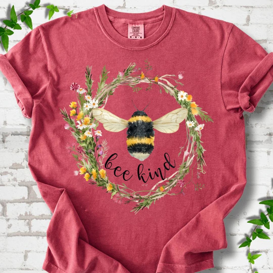 Bee Kind Flower T-Shirt