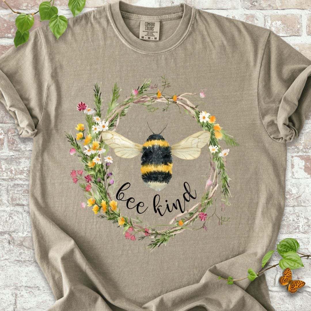 Bee Kind Flower T-Shirt