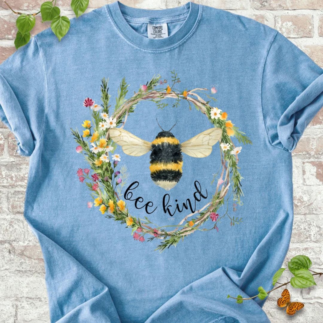 Bee Kind Flower T-Shirt