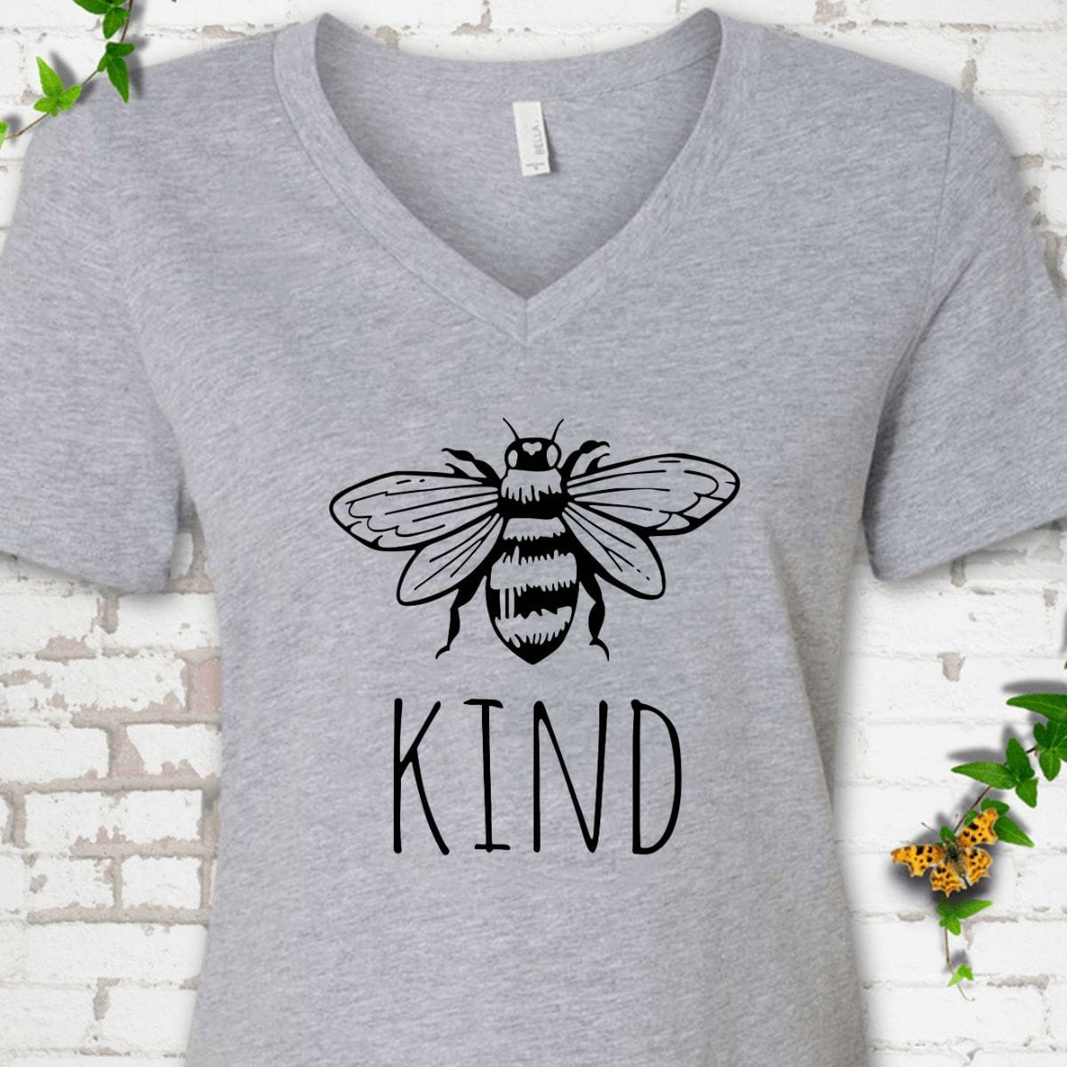 Bee Kind V-Neck T-Shirt