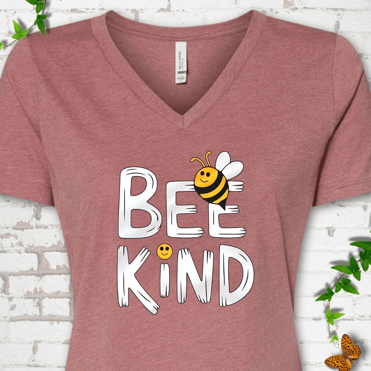Bee Kind V-Neck T-Shirt