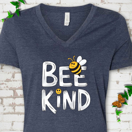 Bee Kind V-Neck T-Shirt