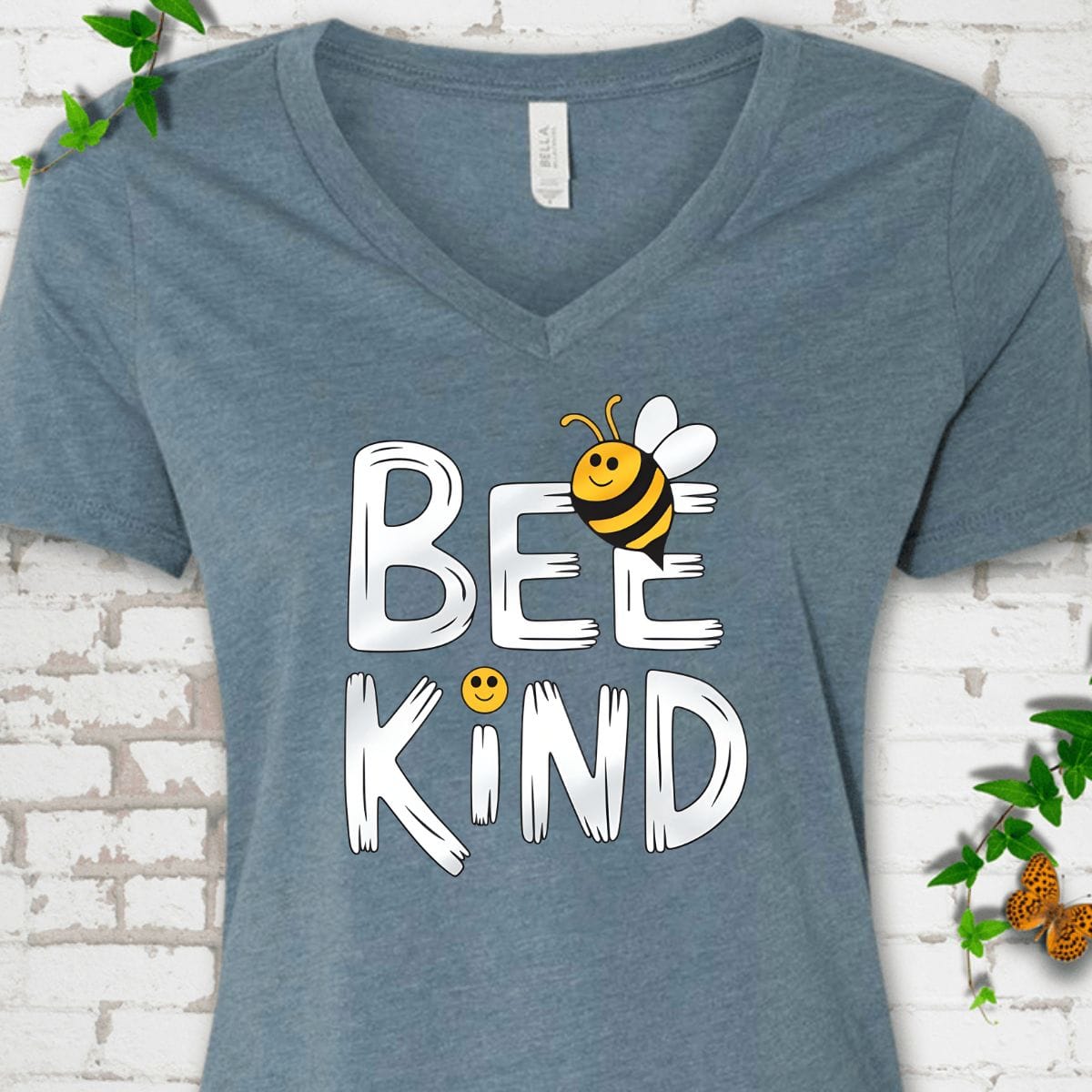 Bee Kind V-Neck T-Shirt