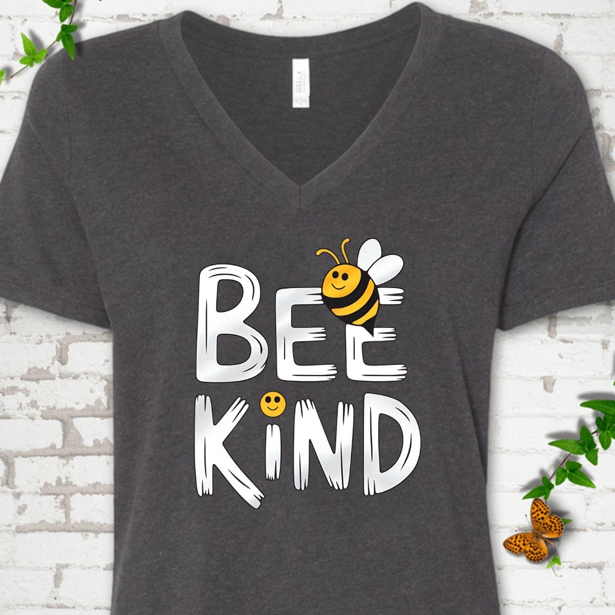 Bee Kind V-Neck T-Shirt