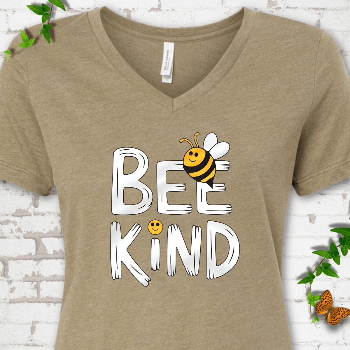 Bee Kind V-Neck T-Shirt